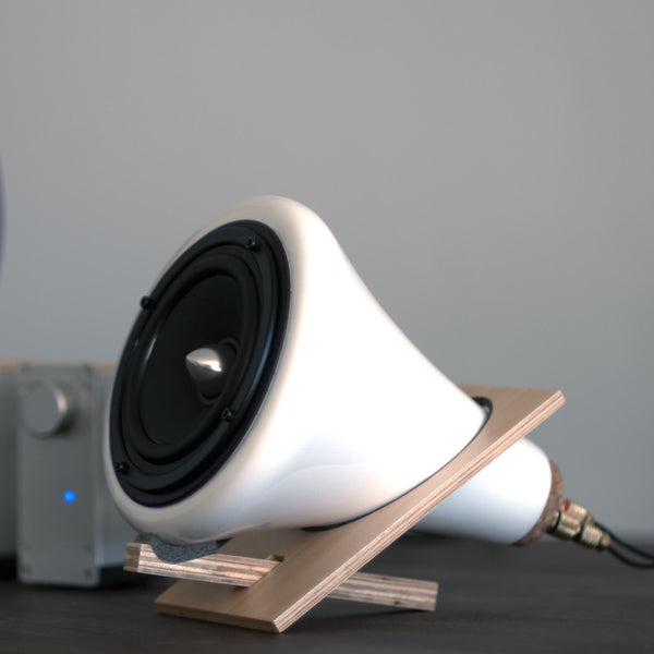 Ceramic Speakers + Amp