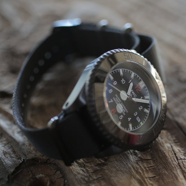 1000ft / 300m PVD Auto Military Divers Watch with GTLS