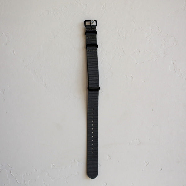 18mm Grey PVD NATO Strap