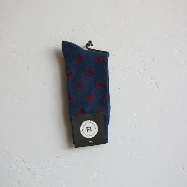 Patriarch Socks - Blue